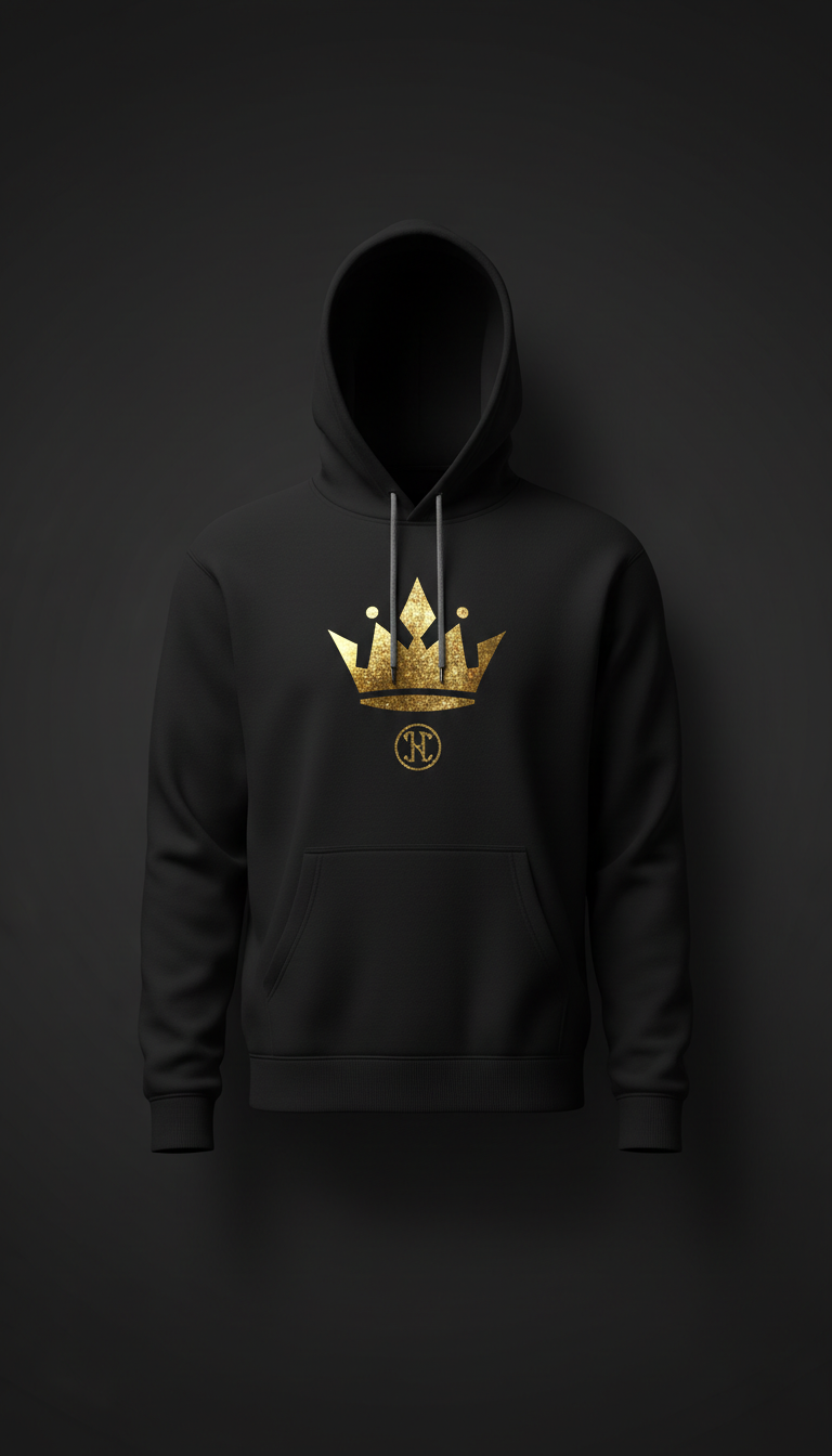 Anthem black crown hoodie
